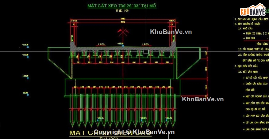 bản vẽ cầu,file cad bản vẽ cầu,cầu dầm