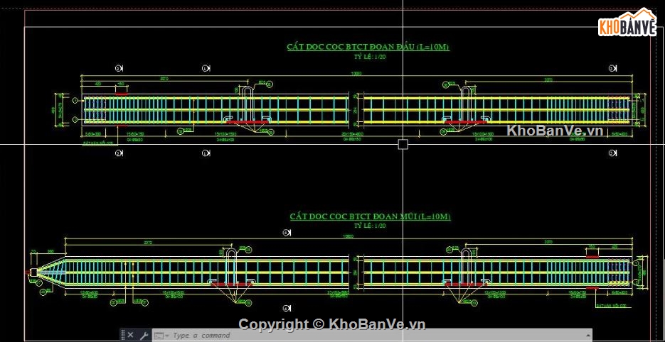 bản vẽ dầm bản,file cầu dầm,file cad cầu dầm