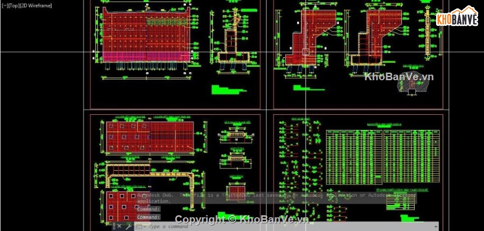 bản vẽ dầm bản,file cầu dầm,file cad cầu dầm