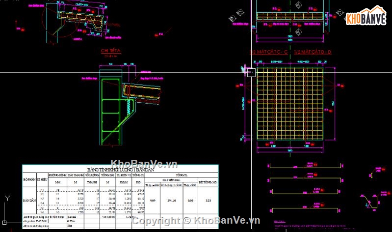 Bản vẽ dầm T,bptc dầm,thiết kế dầm