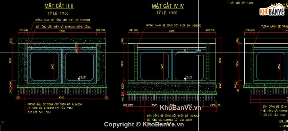 bản vẽ cống bản,bản vẽ cống,bản vẽ cống hộp