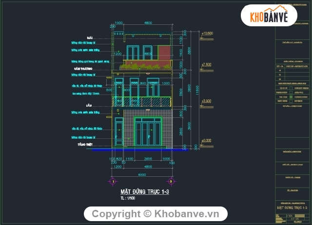 nhà phố  2 tầng 6x17.4m,bản vẽ nhà phố 2 tầng,nhà phố 2 tầng 1 tum,mẫu nhà phố 2.5 tầng,thiết kế nhà phố 2.5 tầng