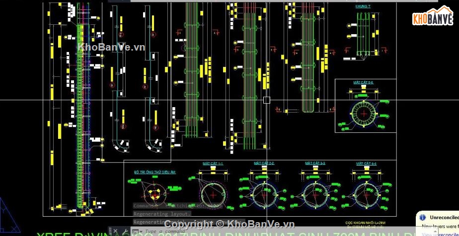 bản vẽ dầm bản,cầu dầm chữ i,file cad cầu dầm