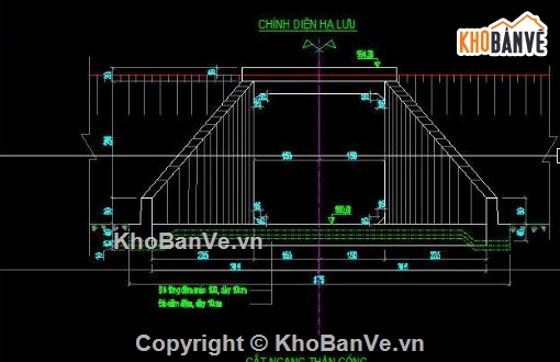 bản vẽ cống,bản vẽ cống bản,file cad cống hộp