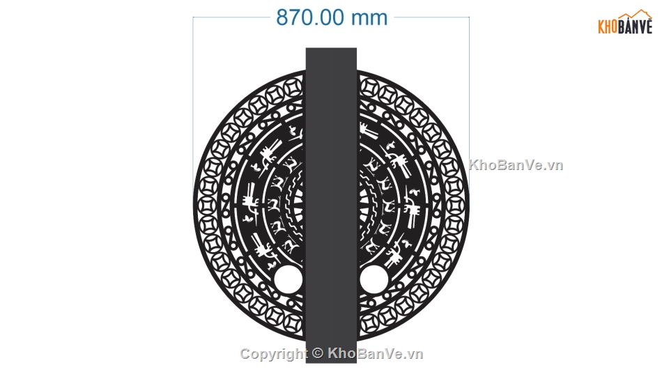 trống đồng,file cnc trống đồng,cnc trống đồng