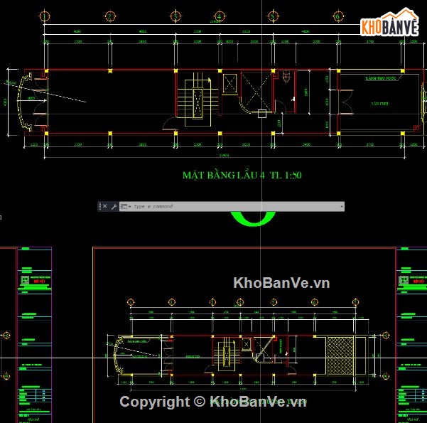 nhà phố 6 tầng,file cad nhà phố,nhà phố file cad,bản vẽ nhà phố