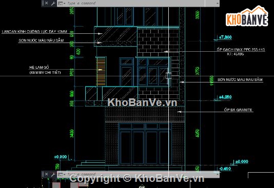 nhà phố 2 tầng,file nhà phố 2 tầng,mẫu nhà phố 2 tầng,cad nhà phố 2 tầng