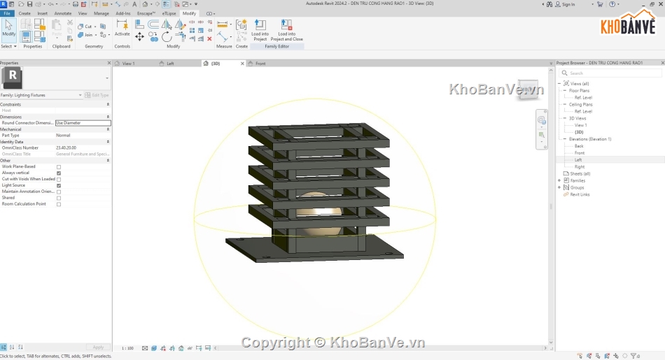 đèn trang trí đẹp,file revit đèn cổng,đèn cổng đẹp