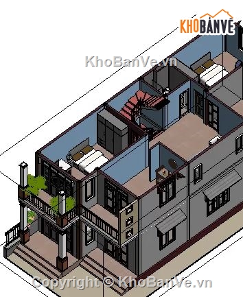 nhà phố 2 tầng,revit nhà phố 2 tầng,file revit nhà phố 2 tầng,nhà phố 2 tầng file revit