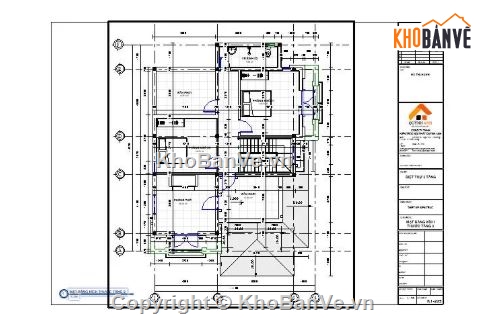 Biệt thự,biệt thự 2 tầng,revit biệt thự 2 tầng,file revit biệt thự 2 tầng