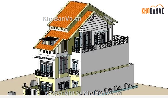 biệt thự 3 tầng,revit biệt thự 3 tầng,file revit biệt thự 3 tầng,biệt thự 3 tầng file revit