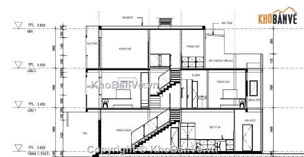 nhà phố 3 tầng,revit nhà phố 3 tầng,file revit nhà phố 3 tầng