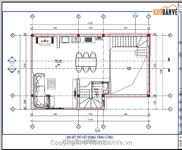 nhà phố 3 tầng,revit nhà phố 3 tầng,file revit nhà phố 3 tầng