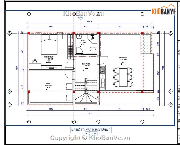 nhà phố 3 tầng,revit nhà phố 3 tầng,file revit nhà phố 3 tầng