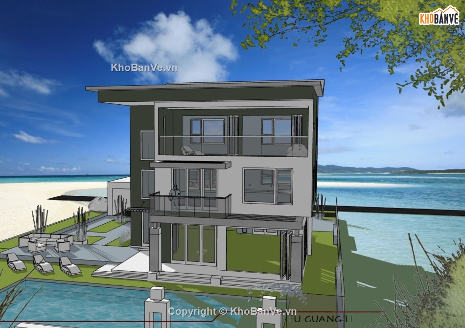 biệt thự 3 tầng file sketchup,sketchup dựng biệt thự 3 tầng,mẫu biệt thự dựng sketchup,3d su biệt thự 3 tầng,biệt thự dựng 3d su
