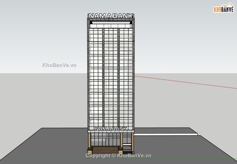 Tòa nhà,su tòa nhà,Sketchup tòa nhà