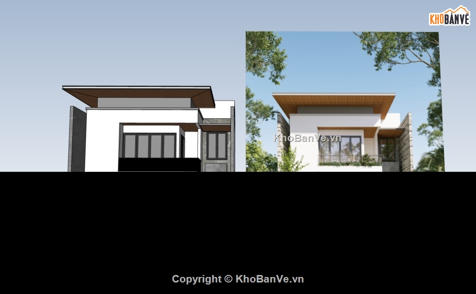 biệt thự 2 tầng,su biệt thự,sketchup biệt thự,su biệt thự 2 tầng,sketchup biệt thự 2 tầng