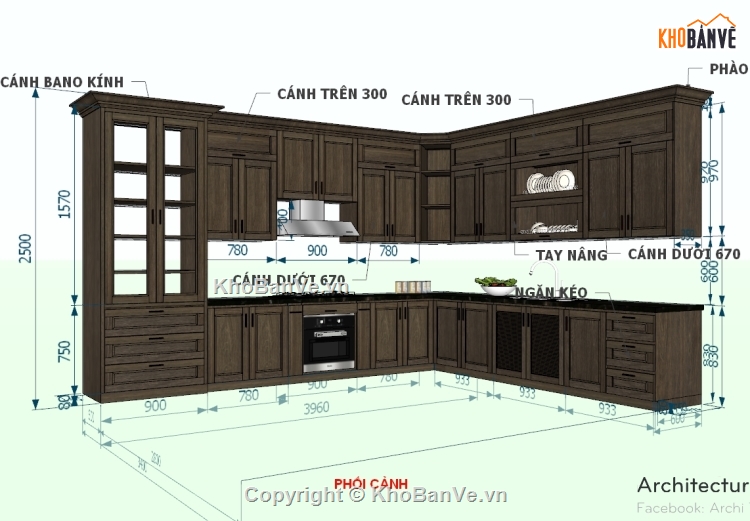 phòng bếp,cad tủ bếp,tủ bếp,Sketchup,Sketchup mẫu tủ