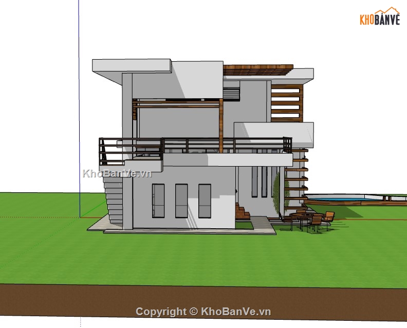 nhà phố 2 tầng,su nhà phố,sketchup nhà phố,su nhà phố 2 tầng,sketchup nhà phố 2 tầng