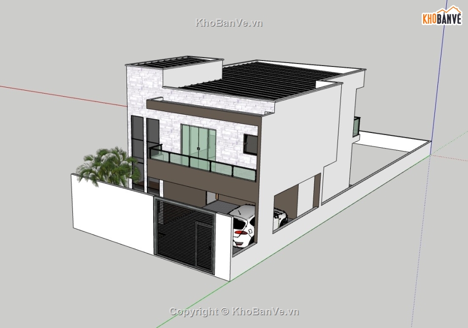 nhà phố 3 tầng,su nhà phố,sketchup nhà phố,su nhà phố 3 tầng,sketchup nhà phố 3 tầng