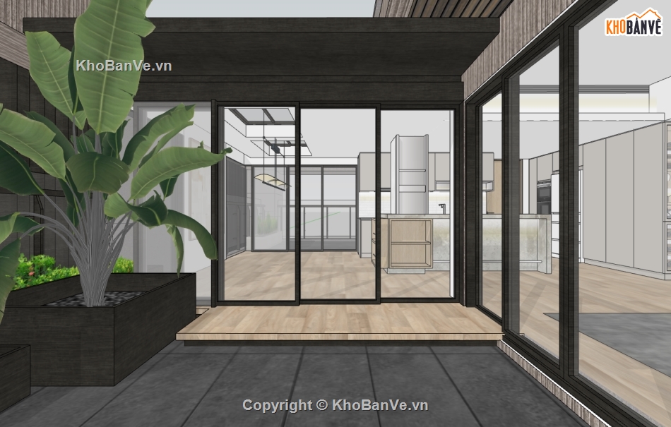 nội thất nhà,su nội thất,sketchup nội thất