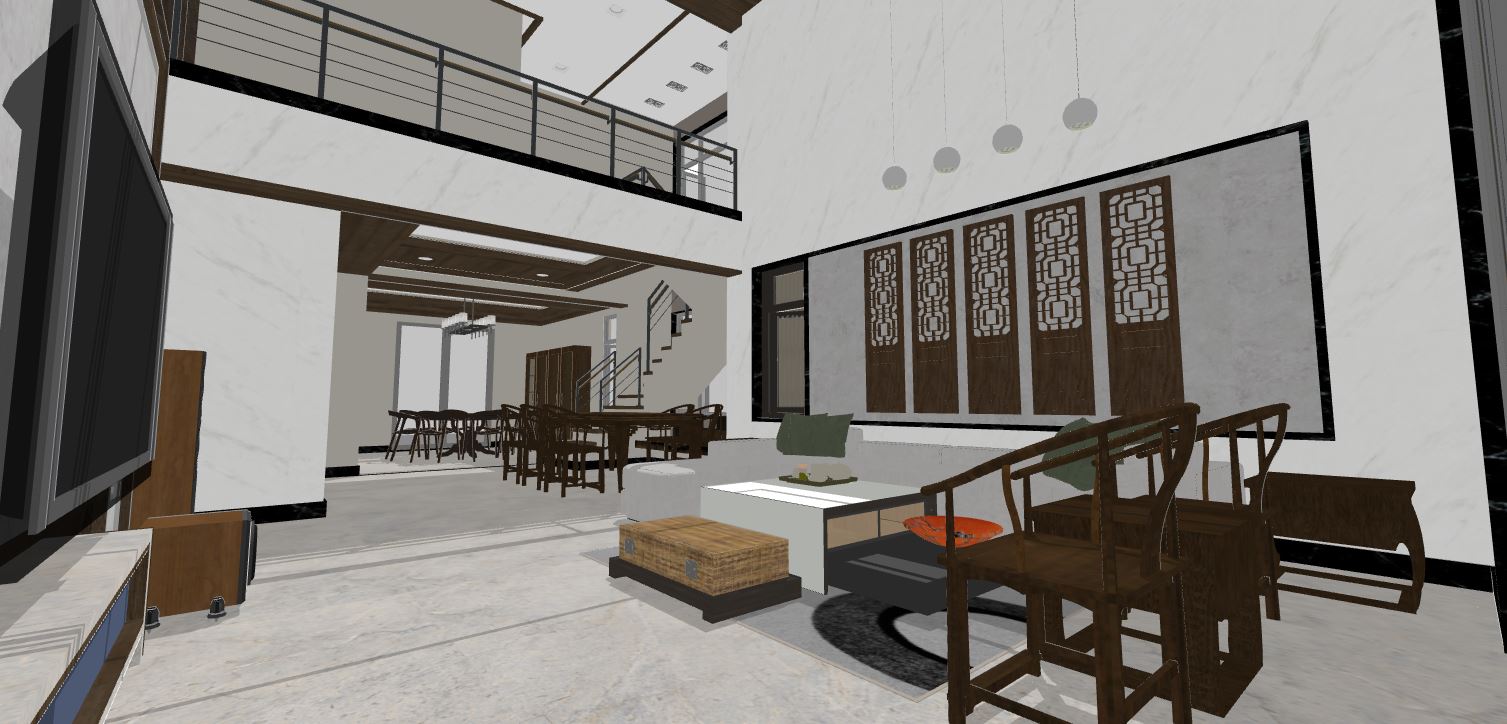 phòng khách đẹp,su phòng khách,sketchup phòng khách