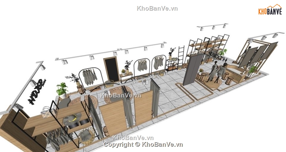 shop quần áo,quần áo sketchup,sketchup shop áo quần,Sketchup quần áo