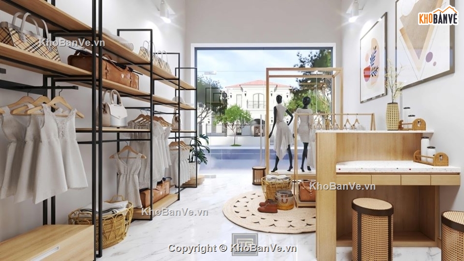 shop quần áo,quần áo sketchup,sketchup shop áo quần,Sketchup quần áo