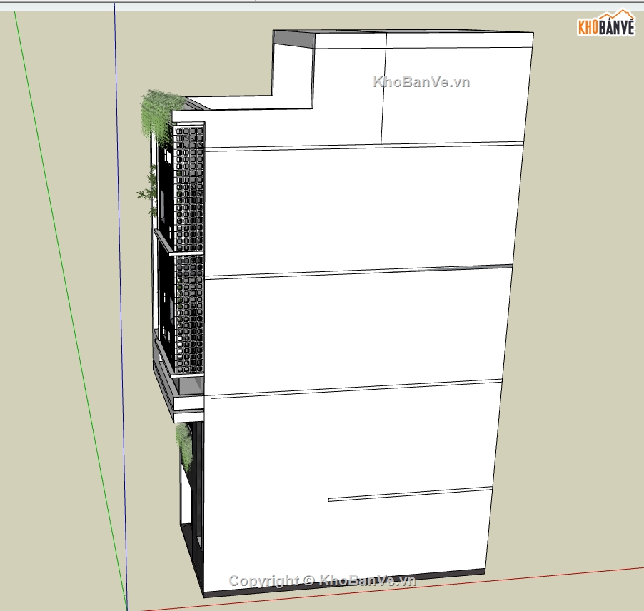 nhà phố 3 tầng file su,Model su nhà phố 3 tầng,File sketchup nhà phố 3 tầng,Model sketchup nhà phố 3 tầng,File su nhà phố 3 tầng