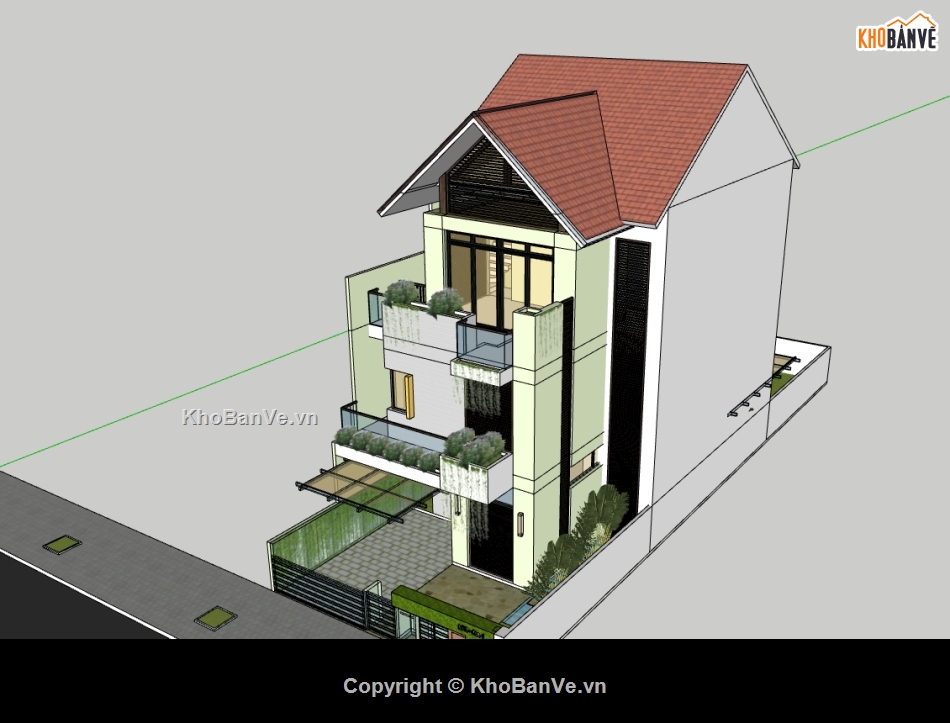 nhà phố 3 tầng,nhà 3 tầng,su nhà 3 tầng