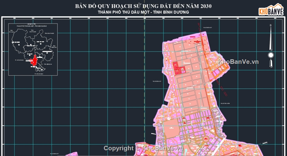 Quy hoạch đô thị Thủ Dầu Một - Bình Dương 2030,Quy hoạch sử dụng đất Thủ Dầu Một - Bình Dương 203,Quy hoạch đô thị Bình Dương năm 2030