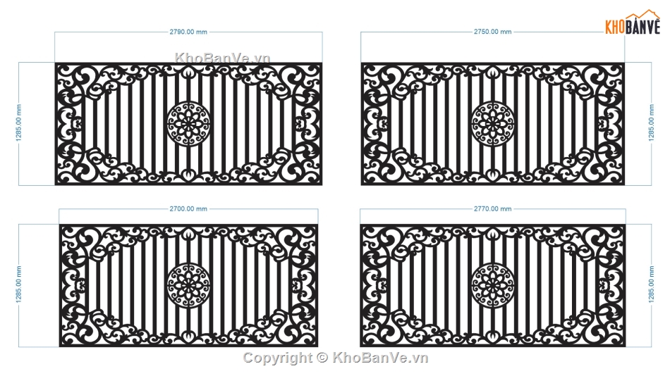 mẫu hàng rào,hàng rào,cnc hàng rào