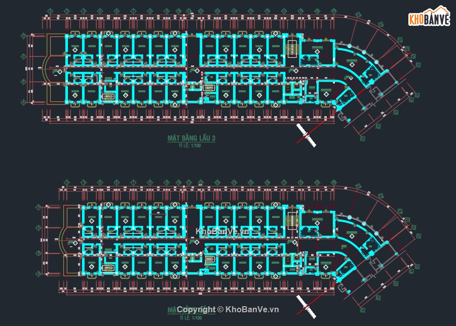 khách sạn Viễn Đông,Hồ sơ thiết kế khách sạn,autocad
