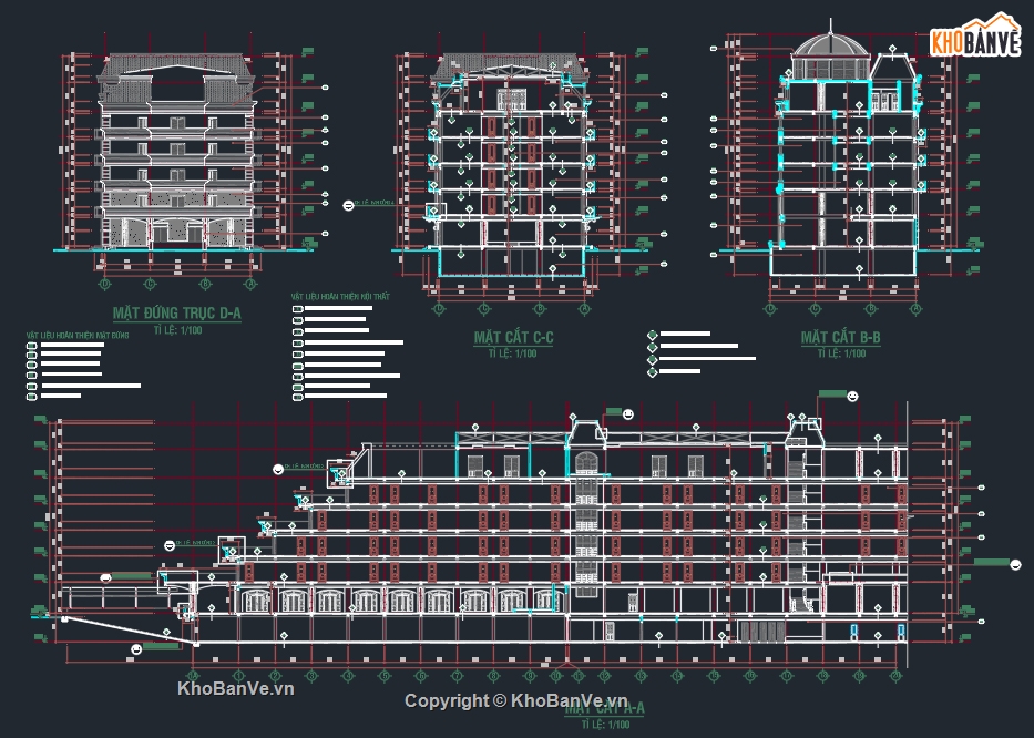 khách sạn Viễn Đông,Hồ sơ thiết kế khách sạn,autocad