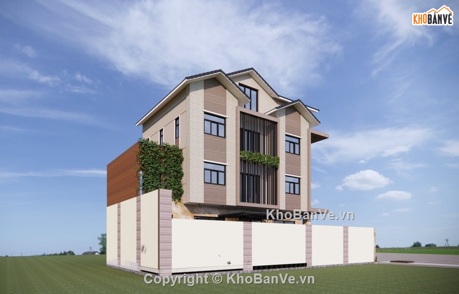 nhà 4 tầng,4 tầng,cad nhà 4 tầng