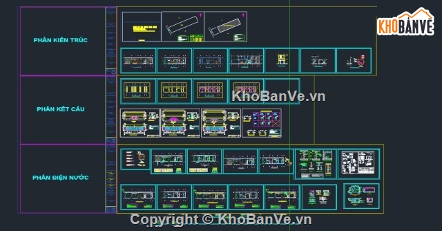 Biệt thự 2 tầng,Biệt thự Nhà phố 2 tầng 6x20m,CAD Biệt thự Nhà phố 2 tầng,Nhà phố 2 tầng 6x20m