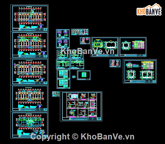 trụ sở cơ quan,trụ sở làm việc,nhà khách cơ quan,nhà làm việc 2 tầng,nhà làm việc 10x32m,full bản vẽ nhà làm việc cơ quan