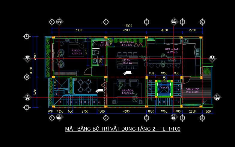 Nhà phố 4 tầng,nhà phố 4 tầng hiện đại,Mẫu nhà 4 tầng hiện đại,file cad nhà phố 4 tầng