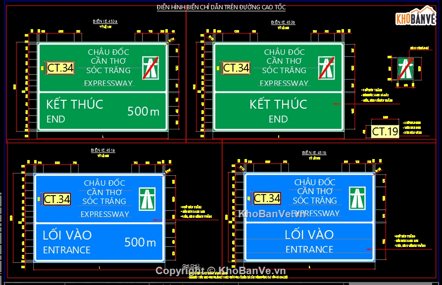 biển báo,biển báo mẫu,biển báo đường cao tốc