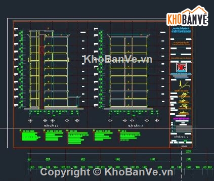 bệnh viện 9 tầng,file cad bệnh viện,bệnh viện file cad,autocad bệnh viện