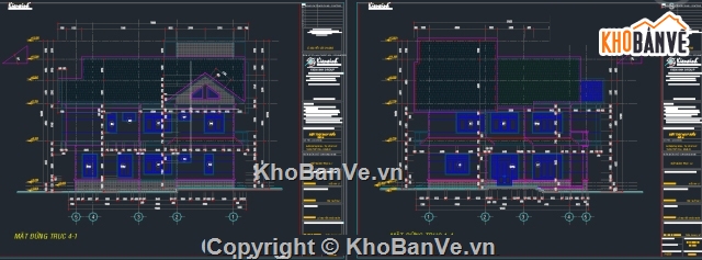 Bản vẽ biệt thự 2 tầng,bản vẽ biệt thự,Bản vẽ biệt thự 7x14m,đồ án biệt thự,biệt thự 2 tầng