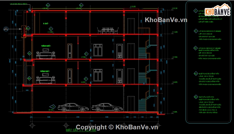 Nhà phố 4 tầng,kiến trúc 4 tầng,Bản vẽ Nhà phố,Nhà phố 5.05x18.7m,Filethietke nhà phố 4,Nhà phố 4 tầng 5.05x18.7m