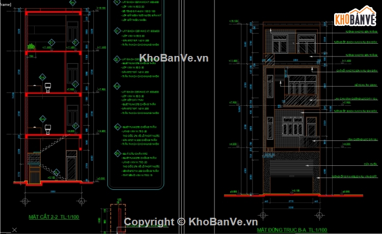 Nhà phố 4 tầng,kiến trúc 4 tầng,Bản vẽ Nhà phố,Nhà phố 5.05x18.7m,Filethietke nhà phố 4,Nhà phố 4 tầng 5.05x18.7m