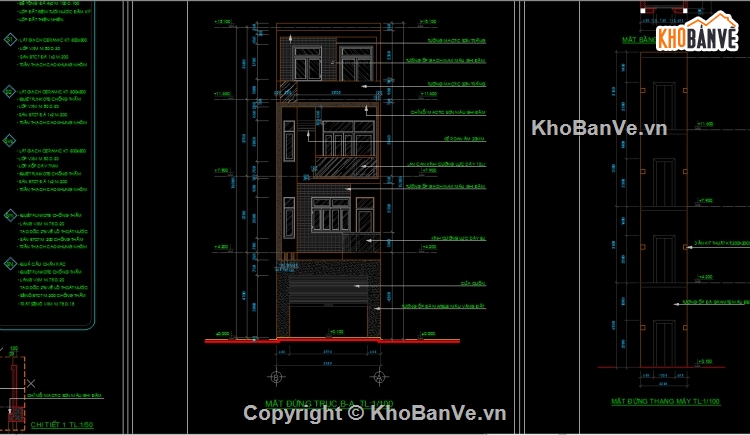 Nhà phố 4 tầng,kiến trúc 4 tầng,Bản vẽ Nhà phố,Nhà phố 5.05x18.7m,Filethietke nhà phố 4,Nhà phố 4 tầng 5.05x18.7m