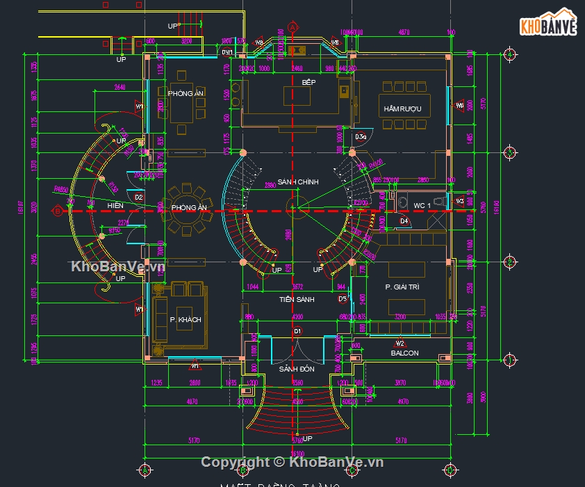 mẫu biệt thự,cad biệt thự,hồ sơ villa,cad villa,autocad villa