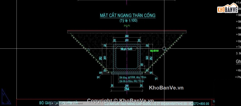 cống hộp,cad cống hộp,file cad cống hộp