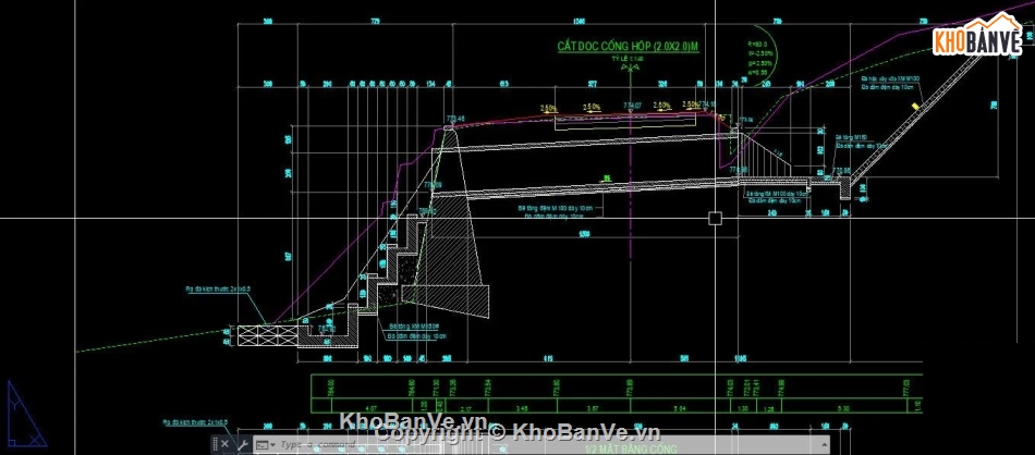 cống hộp,cad cống hộp,file cad cống hộp