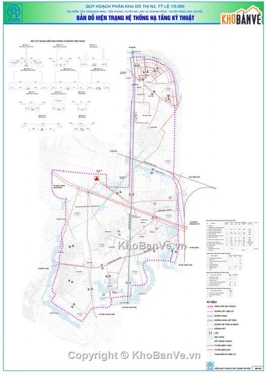thành phố Hà Nội,quy hoạch thành phố,Quy hoạch phân khu đô thị N3,Viện quy hoạch xây dựng Hà Nội