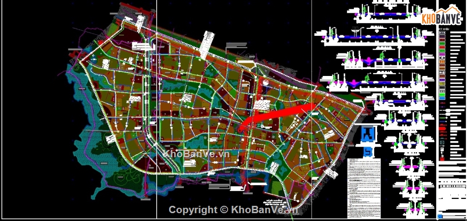 khu N7 huyện Đông Anh,Cad quy hoạch đô thị Hà Nội,Quy hoạch xây dựng hà nội,Quy hoạch phân khu đô thị N7