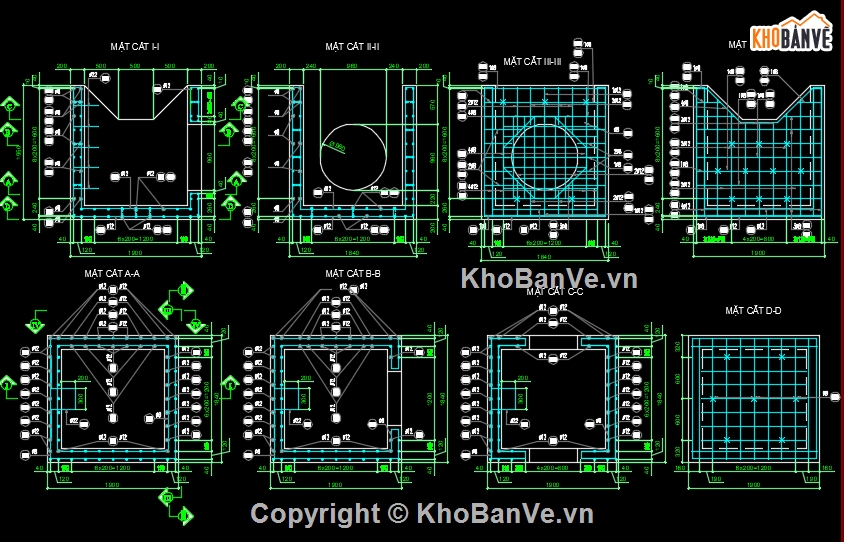 cống thoát nước ngang qua đường,chi tiết cống ngang đường,cống tròn d800,hố thu,dốc nước